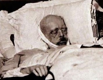 Bismarck auf dem Totenbett